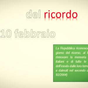 GIORNO DEL RICORDO