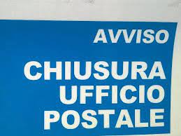 Comunicazione di chiusura temporanea dell'ufficio postale di coccaglio