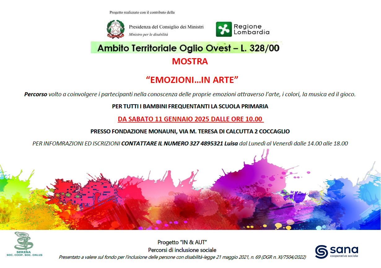 MOSTRA "EMOZIONI ... IN ARTE"