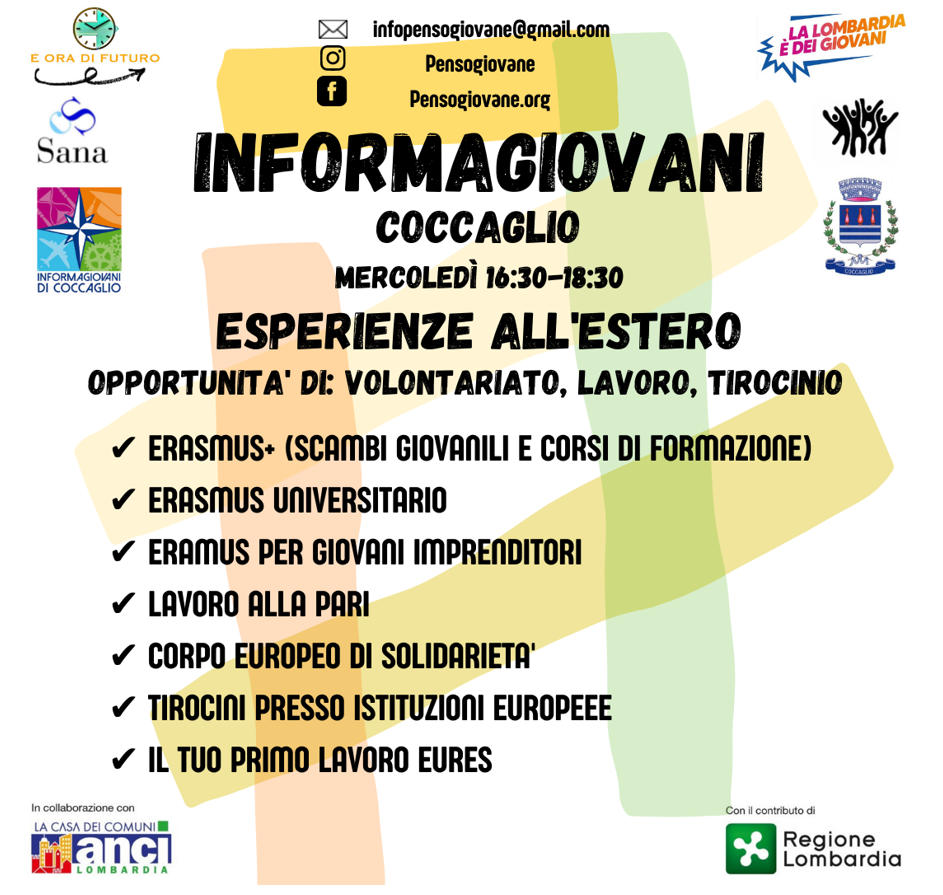 INFORMAGIOVANI..esperienze all'estero