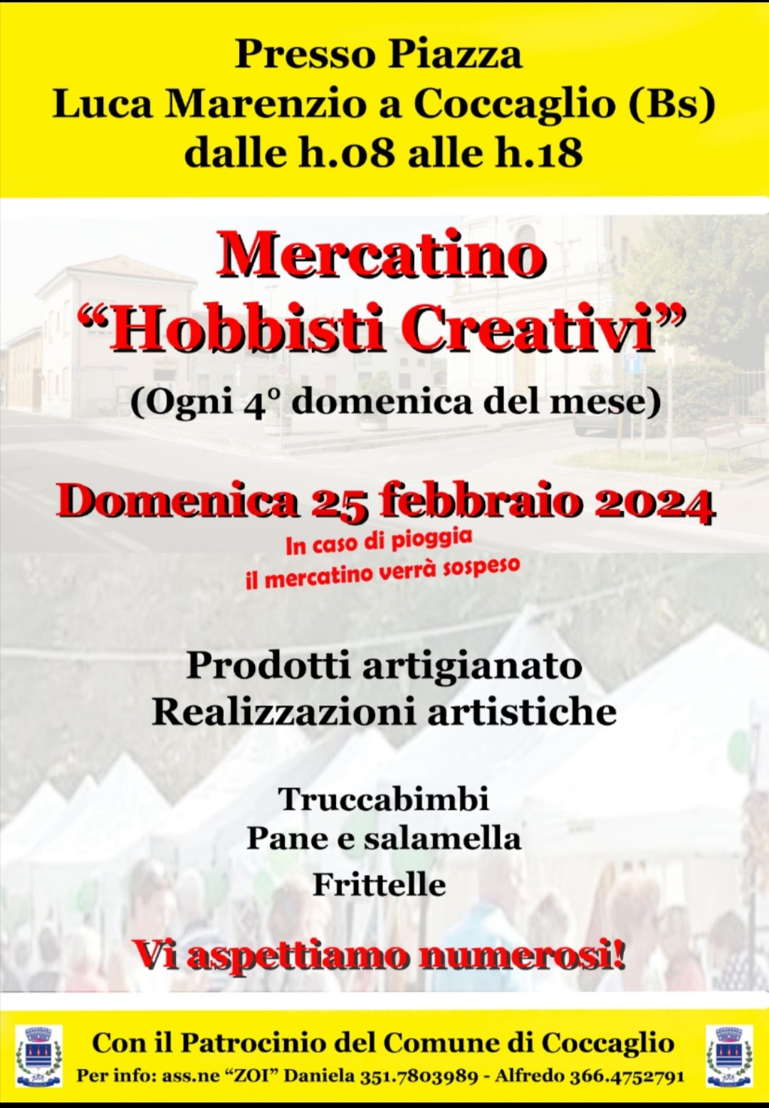 MERCATINO "HOBBISTI CREATIVI" 