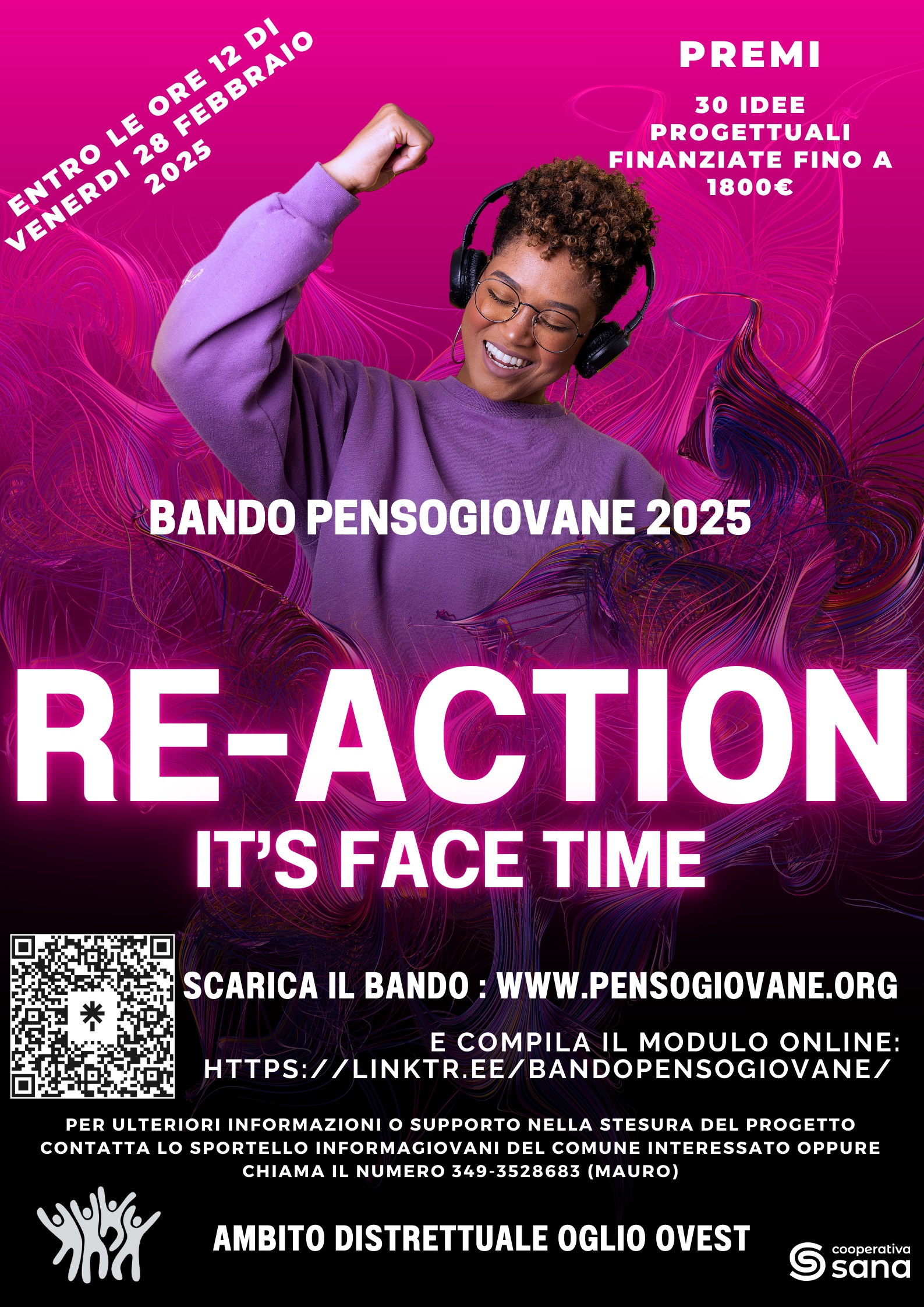 RE-ACTION #It’s face time - Bando Pensogiovane 2025