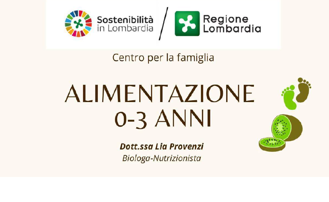 Laboratorio ALIMENTAZIONE 0-3 ANNI