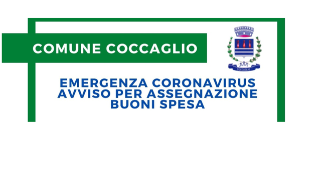 ⚠️ aggiornamento coronavirus ⚠️ avviso per assegnazione buoni spesa 