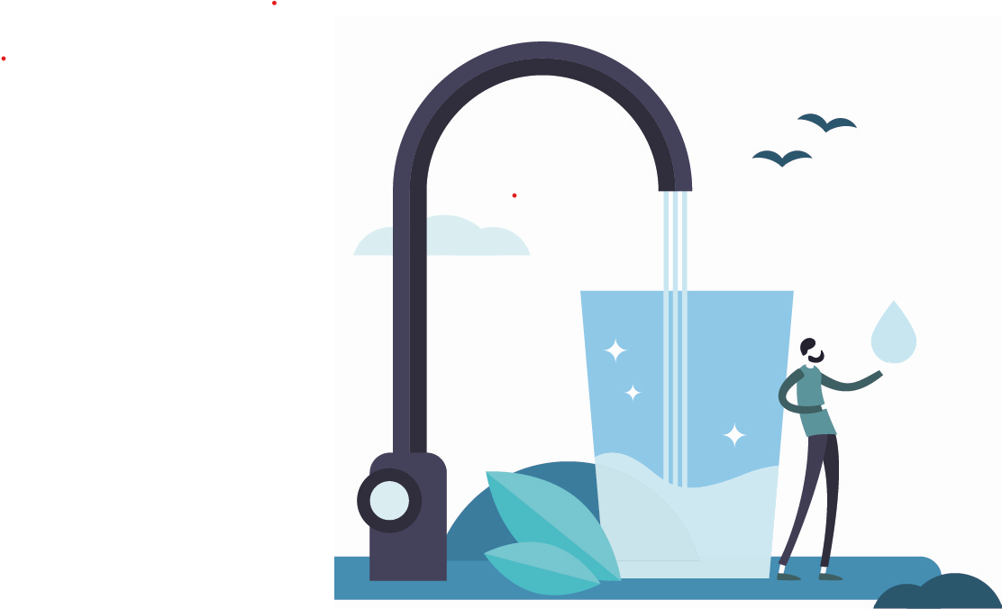 Evitiamo gli sprechi di  acqua 